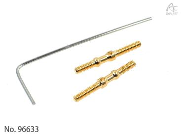 DriftArt long Turnbuckle with Ball 2 pcs